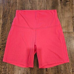 Lululemon Align HR Shorts 6” Size 6 in Lip Gloss - EUC - Nulu Fabric
